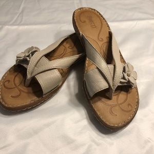 Born Sandals with flower accent